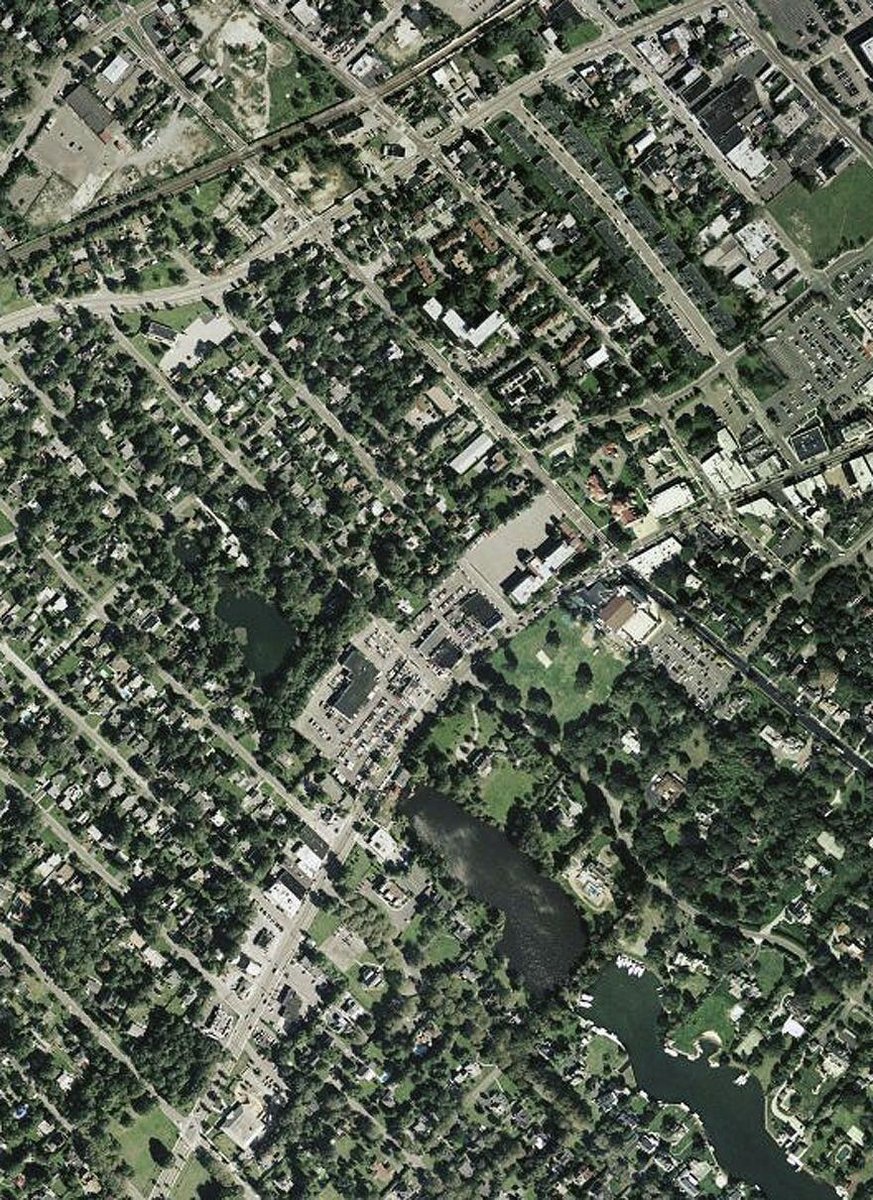 Bay Shore, NY - Aerial View in Bay Shore, N.Y., 2010 | U.S. Geological Survey